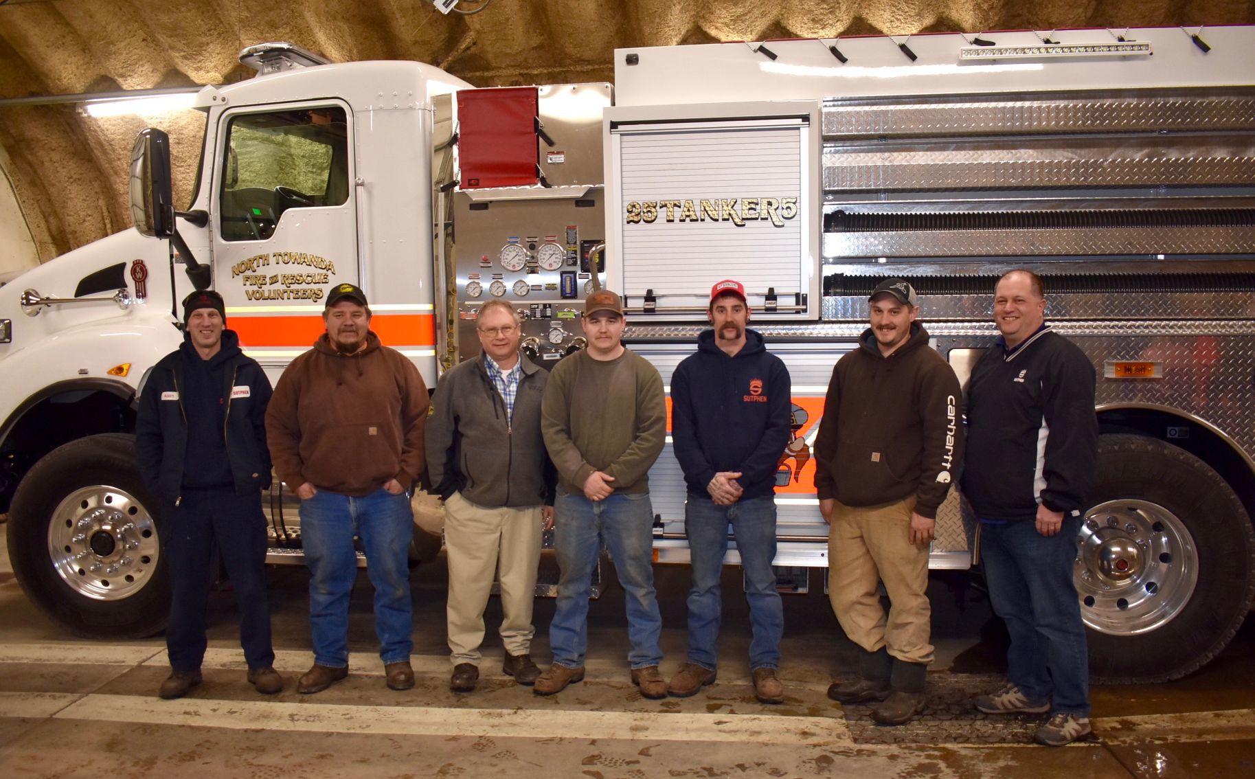 North Towanda breaks in new fire truck